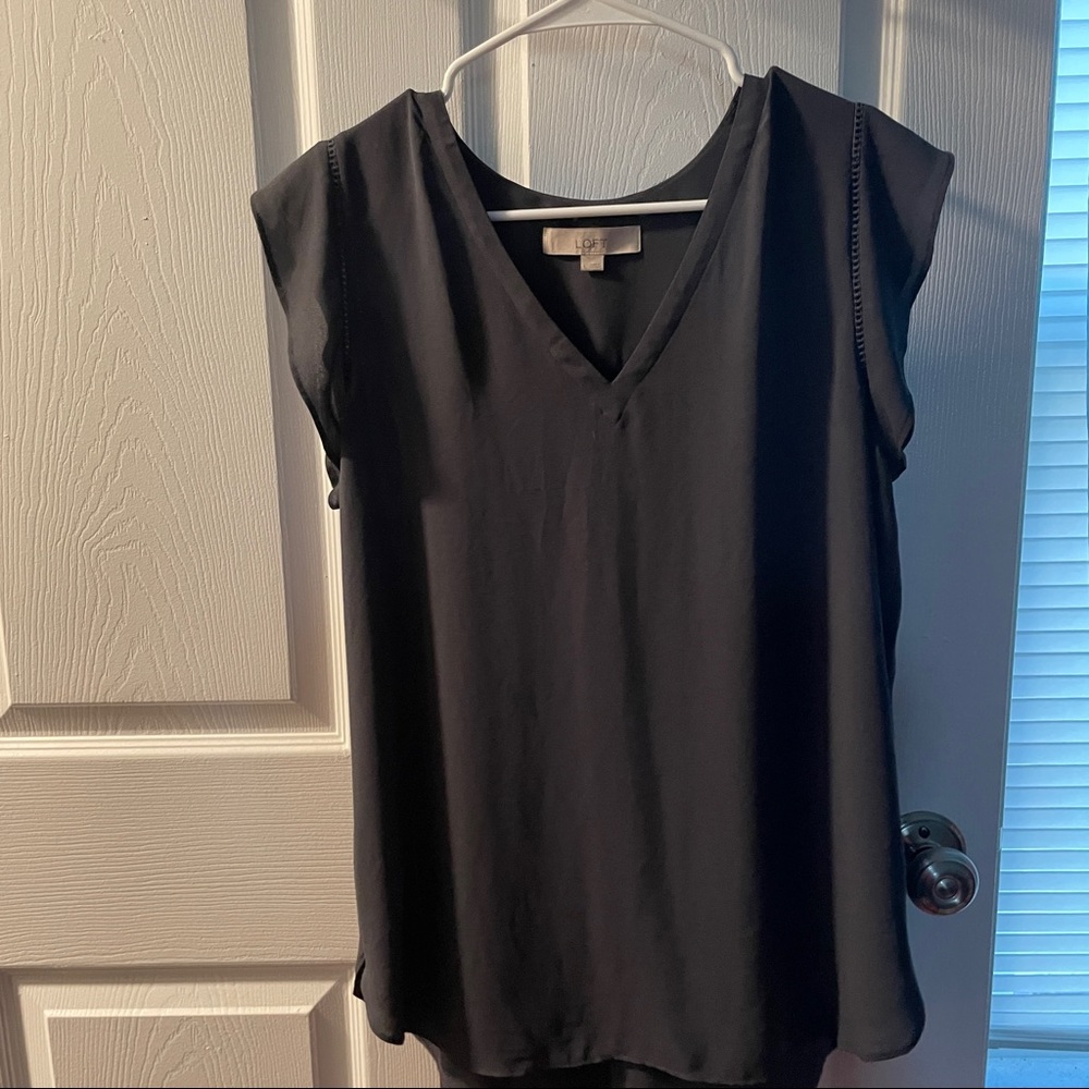 loft grey top